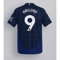 Manchester United Rasmus Hojlund #9 Vonkajší futbalový dres 2024-25 Krátky Rukáv